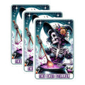 (3 Pack) Shit Stirrer Decals - Halloween Witch - Funny Saying - 3 Inches On Longest Side - Easy Peel & Apply - Made in USA - 3MCS4332