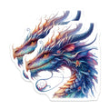 (2 Pack) Dragon Magnets - Fantasy Art Decor - Whimsical Mythical Creature - 5 Inches On Longest Side - Thick Durable Magnet - Made in USA - MAG39115
