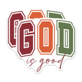 (2 Pack) God is Good Magnets - Christian Faith Decor - Inspirational Kitchen Magnets - 5 Inches On Longest Side - Thick Durable Magnet - Made in USA - MAG27815