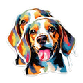 (2 Pack) Beagle Dog Breed Magnets - 5 Inches On Longest Side - Choose from Over 100 Dog Breeds - for Cars, Refrigerators, Toolboxes - Made in USA - MAG1770