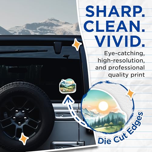 (2 Packs) Stickers - Decals - 5 Inches On Longest Side - Premium Vinyl Decal - Sticks to Any Smooth Flat Surface - Made in USA - BMCS2292