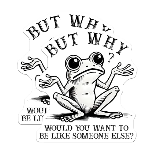 (2 Pack) Funny Frog Magnets - 5" On Longest Side - for Cars, Fridges, Toolboxes - Made in USA - MAG7611