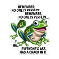 (2 Pack) Funny Frog Magnets - Humorous Quote Magnet - Sarcastic Refrigerator Decor - Novelty Present for Friend - 5 Inches On Longest Side - Thick Durable Magnet - Made in USA - MAG36039