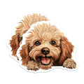 (2 Pack) Adorable Pet Decor Magnet - 5" On Longest Side - Sticks to Smooth Flat Surfaces - Made in USA - MAG10329
