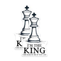 (2 Pack) Chess King Stickers - Funny Chess Quotes Stickers - Checkmate Me If You Can Stickers - 5" On Longest Side - Sticks to Any Smooth Flat Surface - Made in USA - BMCS3188