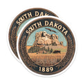 (2 Pack) South Dakota Magnets - Mount Rushmore - State Souvenir Fridge Decors - 5" On Longest Side - Premium Magnet - for Cars, Refrigerators, Toolboxes, Lockers - Made in USA - MAG15685
