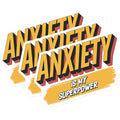 (3 Pack) Anxiety Superpower Decals - Mental Health Stickers - Laptop Decal- Positive Affirmations - 3 Inches On Longest Side - Easy Peel & Apply - Made in USA - 3MCS6444