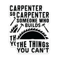 (2 Pack) Carpenter Magnets - Funny Builder Quote - Workshop Tool Decor - 5 Inches On Longest Side - Thick Durable Magnet - Made in USA - MAG20716