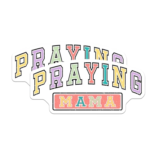 (2 Pack) Praying Mama Magnets Magnets - Faithful Mother Magnet - 5" On Longest Side - Made in USA - Sticks to Refrigerators & Metal Surfaces - MAG9153