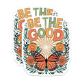 (2 Pack) Butterfly Art Magnets - Inspirational Quote - Positive Quote Magnets - 5" On Longest Side - for Cars, Fridges, Toolboxes - Made in USA - MAG6683