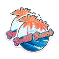 (2 Pack) Bondi Beach Magnets - Tropical Palm Tree Art - Australia Travel Souvenir - 5" On Longest Side - Premium Magnet - for Cars, Refrigerators, Toolboxes, Lockers - Made in USA - MAG18808
