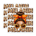 (2 Pack) Melanin Queen Magnets - Black Woman Art - Empowering Affirmation Decor - 5 Inches On Longest Side - Thick Durable Magnet - Made in USA - MAG30249