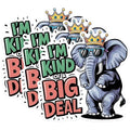 (3 Pack) Elephant Decals - Cool Elephant Laptop Decal - Funny Saying Animal Decal - 3 Inches On Longest Side - Easy Peel & Apply - Made in USA - 3MCS0920