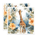 (2 Pack) Giraffe Magnets Magnets - Unique Home Decor - Nursery Decorations - 5" On Longest Side - Made in USA - Sticks to Refrigerators & Metal Surfaces - MAG8686