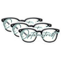 (3 Pack) Optometrist Decals - Eye Doctor Sticker - Glasses Profession Decals - 3 Inches On Longest Side - Easy Peel & Apply - Made in USA - 3MCS6836