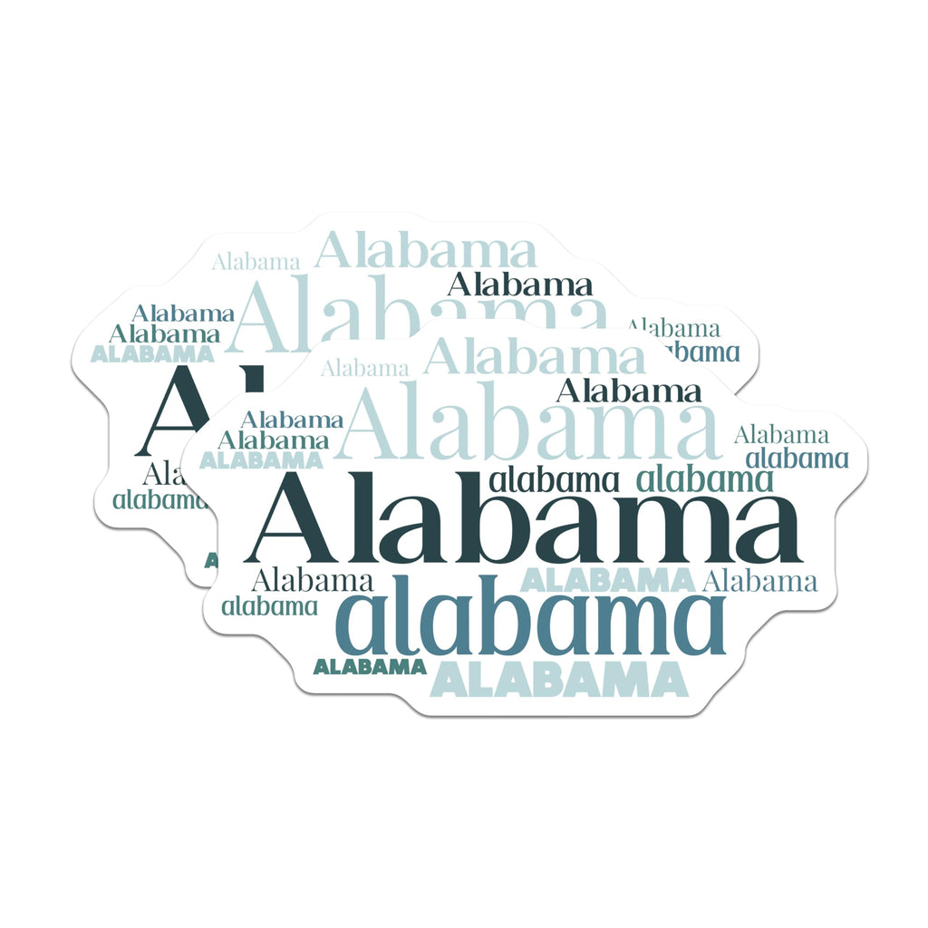 (2 Pack) Alabama State Magnets - US State Souvenir - Roll Tide Fridge Magnets - 5" On Longest Side - Premium Magnet - for Cars, Refrigerators, Toolboxes, Lockers - Made in USA - MAG17156