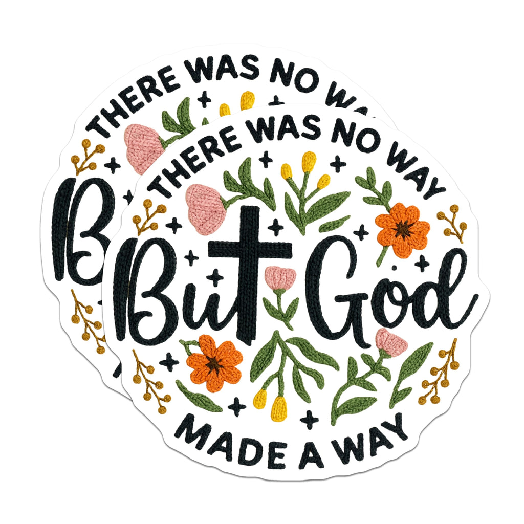 (2 Pack) Christian Magnets - Religious Decor - Inspirational Fridge Decal - 5" On Longest Side - Premium Magnet - for Cars, Refrigerators, Toolboxes, Lockers - Made in USA - MAG16480