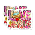 (2 Pack) Christian Magnets - Love Like Jesus Decor - Religious Nativity Scene - Faith Based Home Accessories - 5 Inches On Longest Side - Thick Durable Magnet - Made in USA - MAG24338