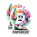 (2 Pack) Papercut Funny Magnets - Cartoon Art - Unique Kitchen Decor - 5" On Longest Side - for Cars, Fridges, Toolboxes - Made in USA - MAG7631