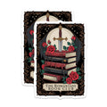 (2 Pack) Romantasy Book Club Magnets - Dark Academia Decor - Literary Reader Collectibles - 5 Inches On Longest Side - Thick Durable Magnet - Made in USA - MAG22989