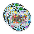 (2 Pack) Autism Acceptance Magnets - Puzzle Piece Awareness - Neurodiversity Support Decor - 5 Inches On Longest Side - Thick Durable Magnet - Made in USA - MAG24570