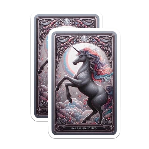 (2 Pack) Mythical Creature Decor Magnet - 5" On Longest Side - Sticks to Smooth Flat Surfaces - Made in USA - MAG10126