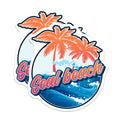 (2 Pack) Seal Beach Magnets - California Souvenir - Travel Destination Refrigerator Magnets - 5" On Longest Side - Premium Magnet - for Cars, Refrigerators, Toolboxes, Lockers - Made in USA - MAG17798