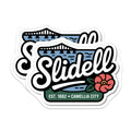 (2 Pack) Slidell Louisiana Magnets - Camellia City Bridge Design - Established 1882 Souvenirs - 5 Inches On Longest Side - Thick Durable Magnet - Made in USA - MAG19444