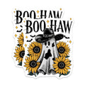 (2 Pack) Cowboy Ghost Magnets - Boo Haw Western Halloween Decor - Spooky Sunflower Autumn Refrigerator Magnet - 5 Inches On Longest Side - Thick Durable Magnet - Made in USA - MAG22584