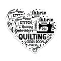 (2 Pack) Quilting Magnets - Sewing Enthusiast Decor - Craft Room Organization - 5 Inches On Longest Side - Thick Durable Magnet - Made in USA - MAG36956