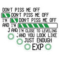 (3 Pack) Leveling Up Decals - Funny Gamer Decal - EXP Motivation Decal - 3 Inches On Longest Side - Easy Peel & Apply - Made in USA - 3MCS7429