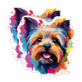 (2 Pack) Yorkshire Terrier Dog Breed Magnets - 5 Inches On Longest Side - Choose from Over 100 Dog Breeds - for Cars, Refrigerators, Toolboxes - Made in USA - MAG1983