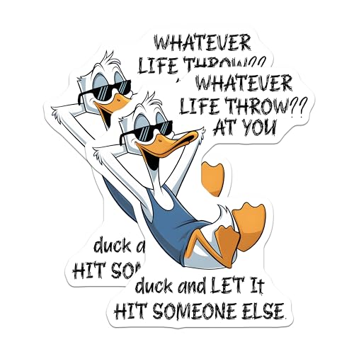 (2 Pack) Humorous Cartoons Magnet - 5" On Longest Side - Sticks to Smooth Flat Surfaces - Made in USA - MAG9708