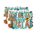 (2 Pack) He Has Risen Magnets - Christian Easter Verse - Rustic Cross Decor - 5 Inches On Longest Side - Thick Durable Magnet - Made in USA - MAG23884