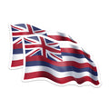 (2 Pack) Hawaiian Flag Magnets - USA State Pride Magnet - Island Souvenir - Home Kitchen Refrigerator Locker Decor - 5 Inches On Longest Side - Thick Durable Magnet - Made in USA - MAG38477