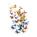 (2 Pack) Butterfly Magnets - Colorful Butterflies - Fridge Magnets - 5" On Longest Side - Premium Magnet - for Cars, Refrigerators, Toolboxes, Lockers - Made in USA - MAG15966