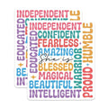 (2 Pack) Inspirational Quotes Magnets - Motivational Word Art Magnets - Affirmations Magnets - 5" On Longest Side - for Cars, Refrigerators, Toolboxes, Lockers - Made in USA BMCS3088