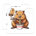 (2 Pack) Cute Animal Magnet - Fun Kitchen Decor - 5" On Longest Side - Sticks to Smooth Flat Surfaces - Made in USA - MAG9913