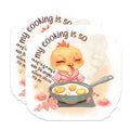 Bliss Monkey Co. Funny Cooking Coffee Mug - Humorous Chick Design - 11 Ounce Ceramic Cup for Kitchen Fun - Premium Ceramic - Design Printed On Both Sides - BMCM4368
