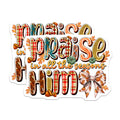 (2 Pack) Praise in All Seasons Magnets - Autumn Faith Decor - Farmhouse Christian Home - 5 Inches On Longest Side - Thick Durable Magnet - Made in USA - MAG30281