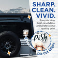(2 Pack) Sheep Stickers - Don't Be Sheepish Stickers - Motivational Animal Stickers - 5" On Longest Side - Sticks to Any Smooth Flat Surface - Made in USA - BMCS2645