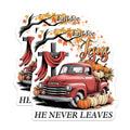 (2 Pack) Fall Jesus Magnets - Christian Truck Decor - Autumn Pumpkin Faith Display - 5 Inches On Longest Side - Thick Durable Magnet - Made in USA - MAG24602