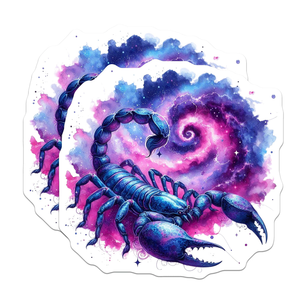 Scorpion Coffee Mug - Zodiac Scorpio Art Mug - Galaxy Stars Celestial Mug 11 Ounce - 5" On Longest Side - Premium Magnet - for Cars, Refrigerators, Toolboxes, Lockers - Made in USA - MAG14829
