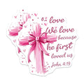 (2 Pack) Inspirational Cross Magnets - Christian Faith Magnets - Religious Quote Magnets - Spiritual - 5" On Longest Side - for Cars, Fridges, Toolboxes - Made in USA - MAG3967