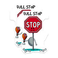 (2 Pack) Stop Sign Character Magnets - Kitchen Decor - Office Decor - 5" On Longest Side - for Cars, Fridges, Toolboxes - Made in USA - MAG7584