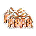 (2 Pack) Fall Mama Magnets - Autumn Kitchen Decor - New Mom Refrigerator Accessory - Mama Birthday - Cozy Home Decor - 5 Inches On Longest Side - Thick Durable Magnet - Made in USA - MAG25470