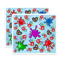 (2 Pack) Autism Awareness Magnets - Puzzle Piece Heart - Neurodiversity Advocate - Special Education Teacher - 5 Inches On Longest Side - Thick Durable Magnet - Made in USA - MAG29335