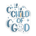 (2 Pack) Child of God Magnets - Christian Fridge Decor - Inspirational Faith Item - 5 Inches On Longest Side - Thick Durable Magnet - Made in USA - MAG30316