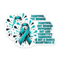 (2 Pack) Awareness Ribbon Magnets - Tourette Syndrome Awareness - 5" On Longest Side - for Cars, Fridges, Toolboxes - Made in USA - MAG8212