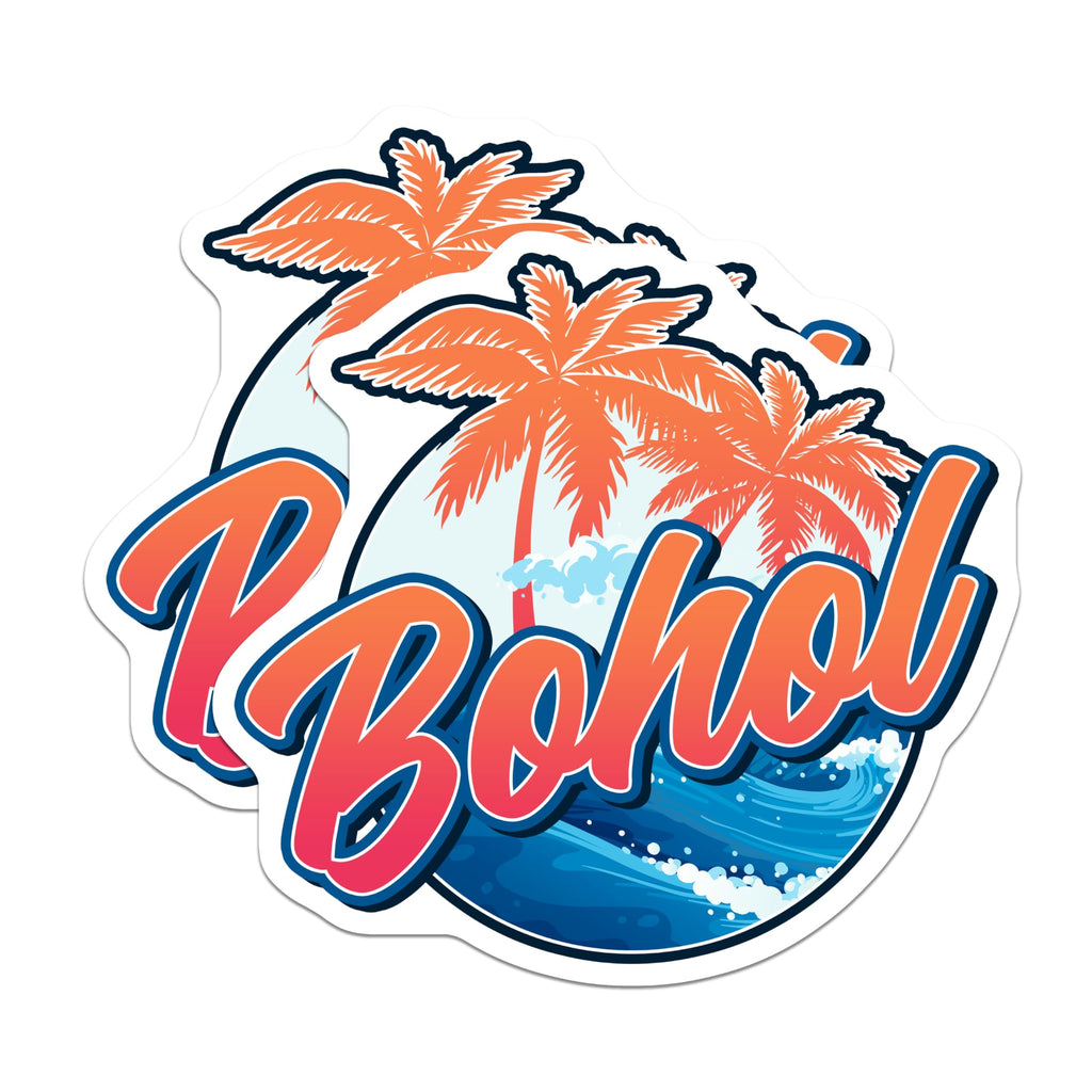 (2 Pack) Bohol Philippines Magnets - Travel Souvenir - Beach Island Fridge Decor - 5" On Longest Side - Premium Magnet - for Cars, Refrigerators, Toolboxes, Lockers - Made in USA - MAG17345